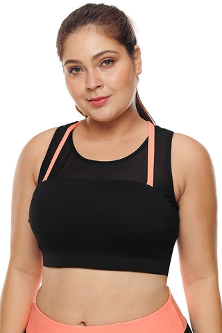 Strap Detailed Yoga Crop Top - The Yoga Wear