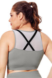 Strap Detailed Yoga Crop Top --The Yoga Wear