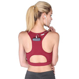 Back Pocket Yoga Crop Top - The Yoga Wear